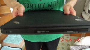 ThinkPadT430sWin７右側面