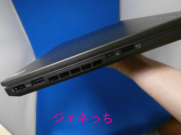 ThinkPadT440s側面②